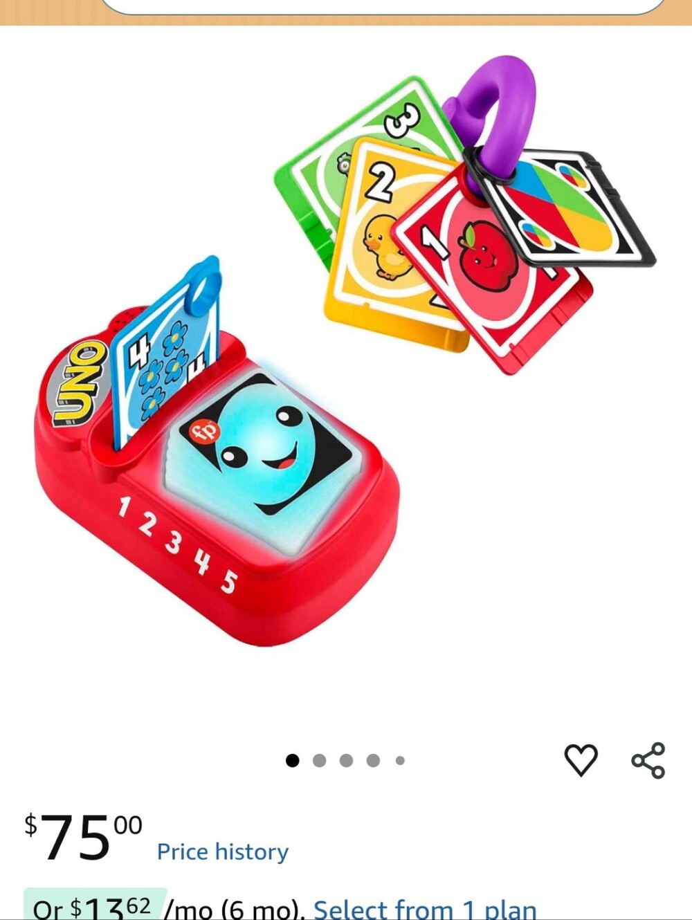 Baby Uno Toy